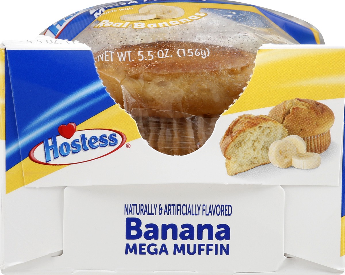 slide 3 of 13, Hostess Banana Mega Muffin 3 ea, 3 ct