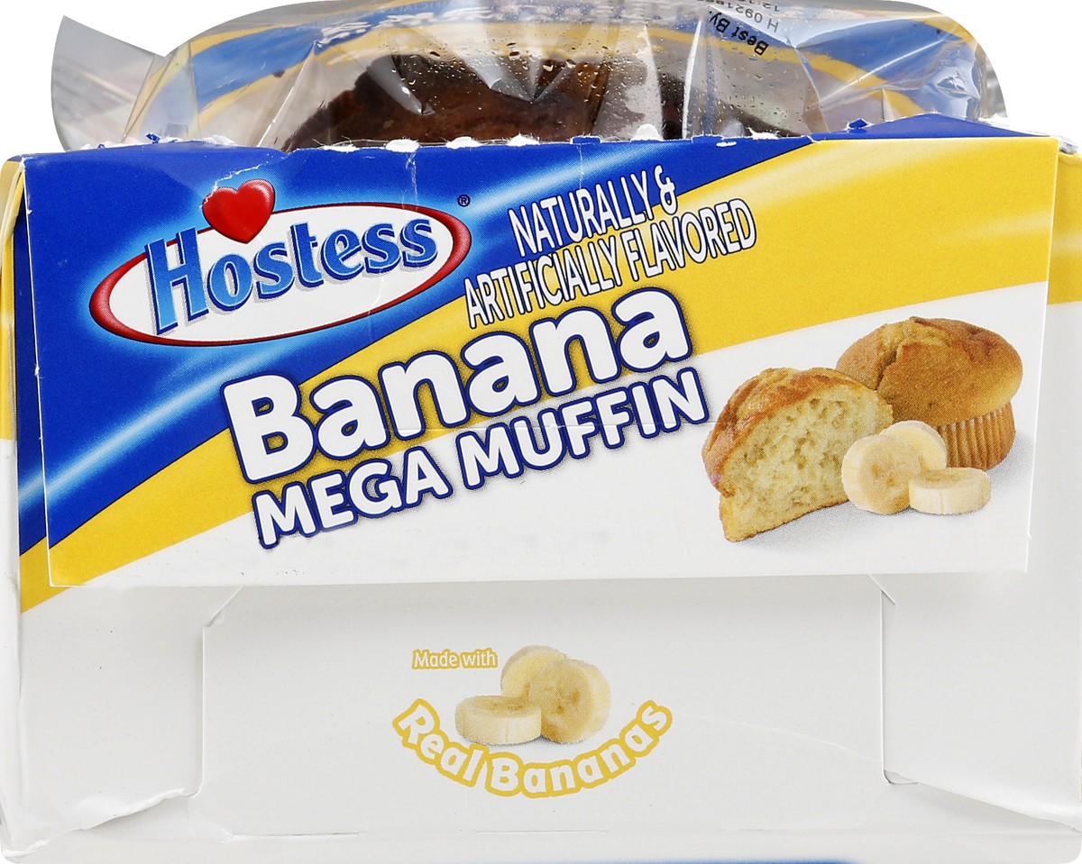 slide 6 of 13, Hostess Banana Mega Muffin 3 ea, 3 ct