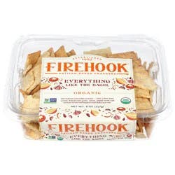 Firehook Organic Everything Artisan Baked Crackers 8 oz