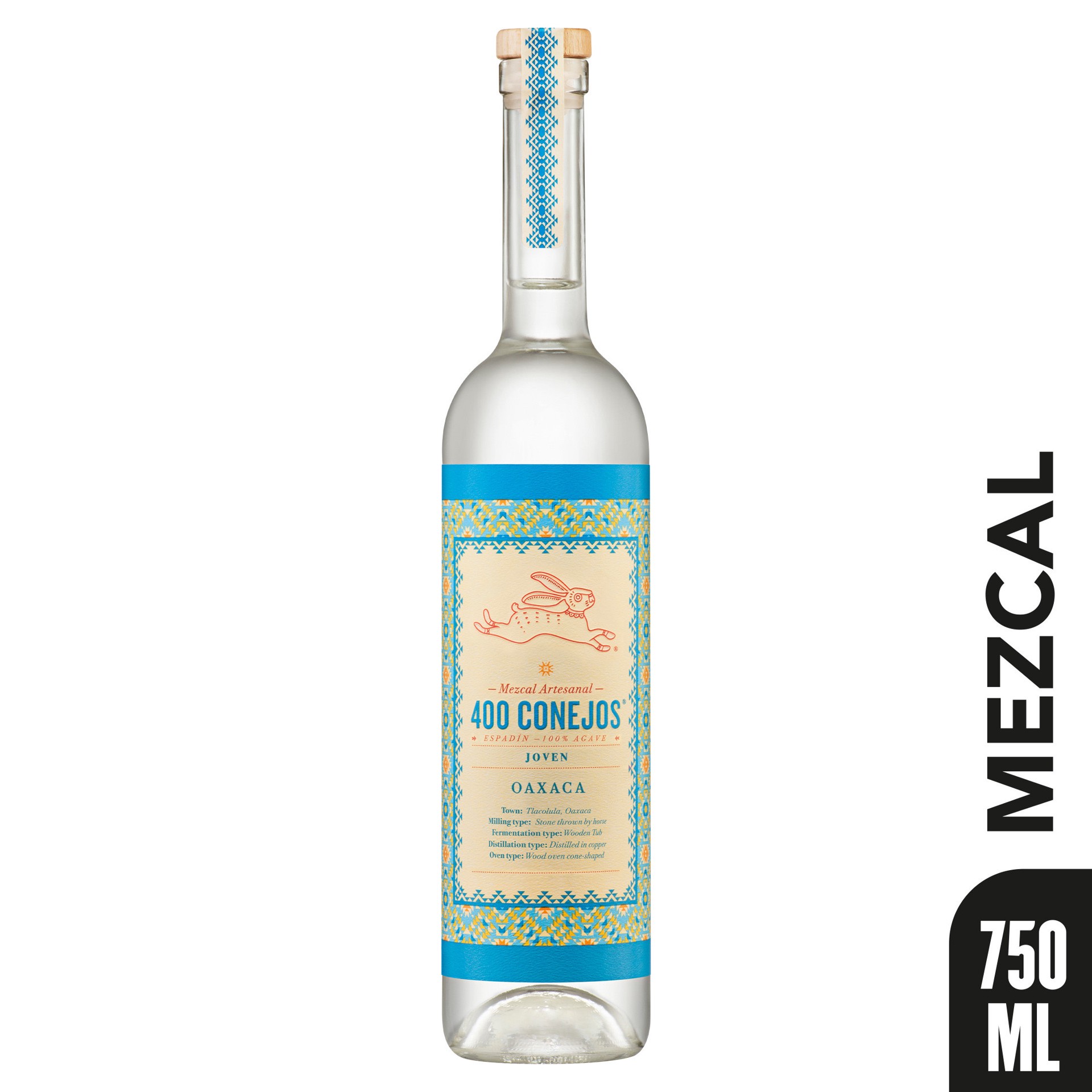 slide 2 of 10, 400 Conejos Espadín Mezcal Joven 80 Proof - 750 ml, 750 ml
