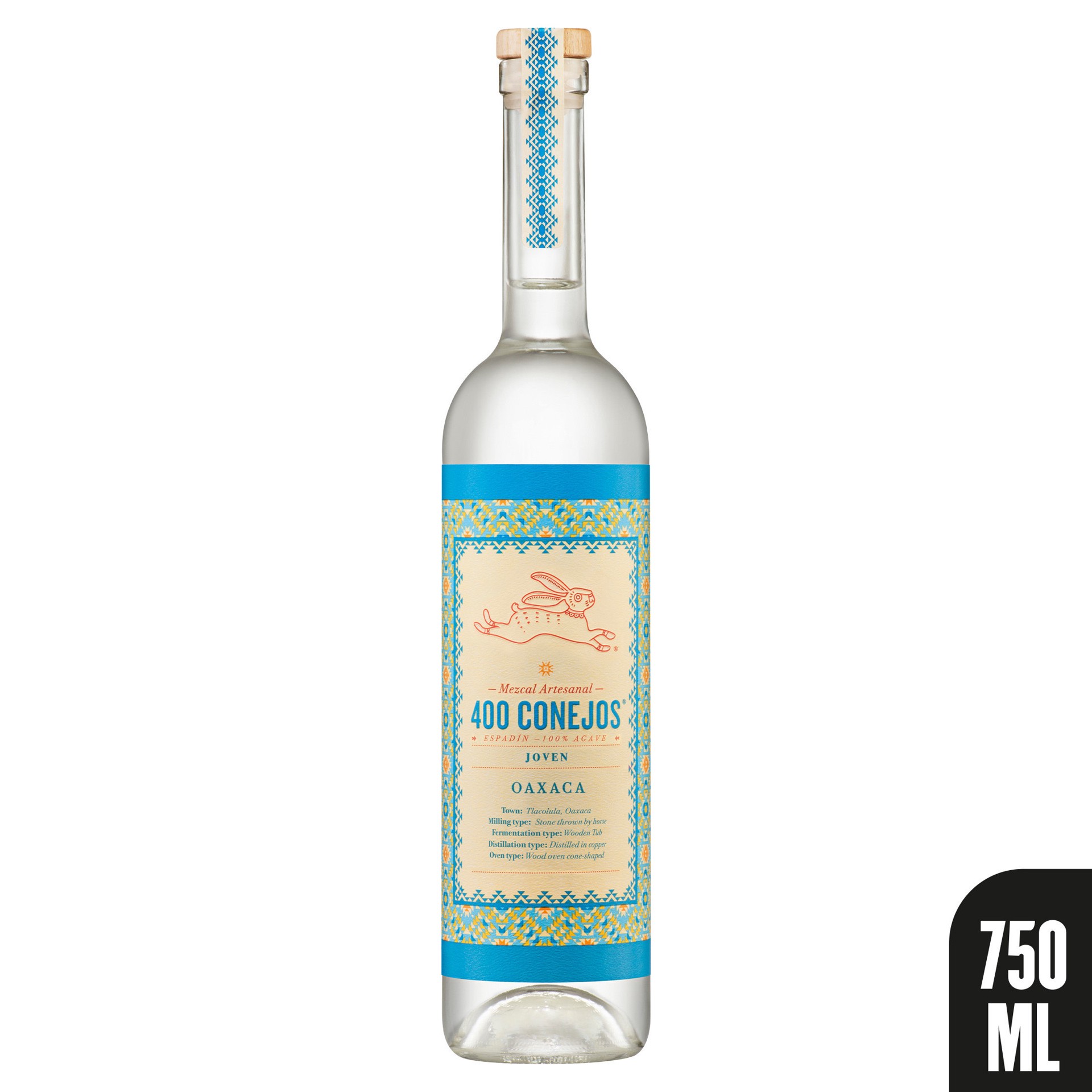 slide 3 of 10, 400 Conejos Espadín Mezcal Joven 80 Proof - 750 ml, 750 ml