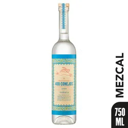 400 Conejos Oaxaca Mezcal Artesanal 750 ml