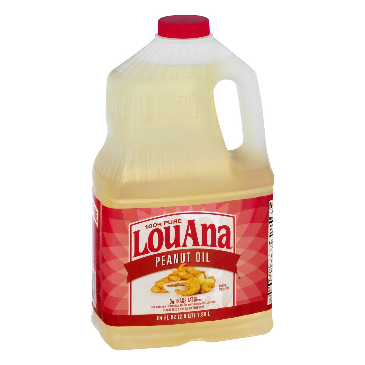 slide 8 of 13, LouAna 100% Pure Peanut Oil 64 oz, 64 fl oz