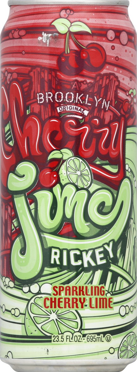 slide 1 of 4, Arizona Tea Drink Cherry Lime Rick - 22 oz, 22 oz