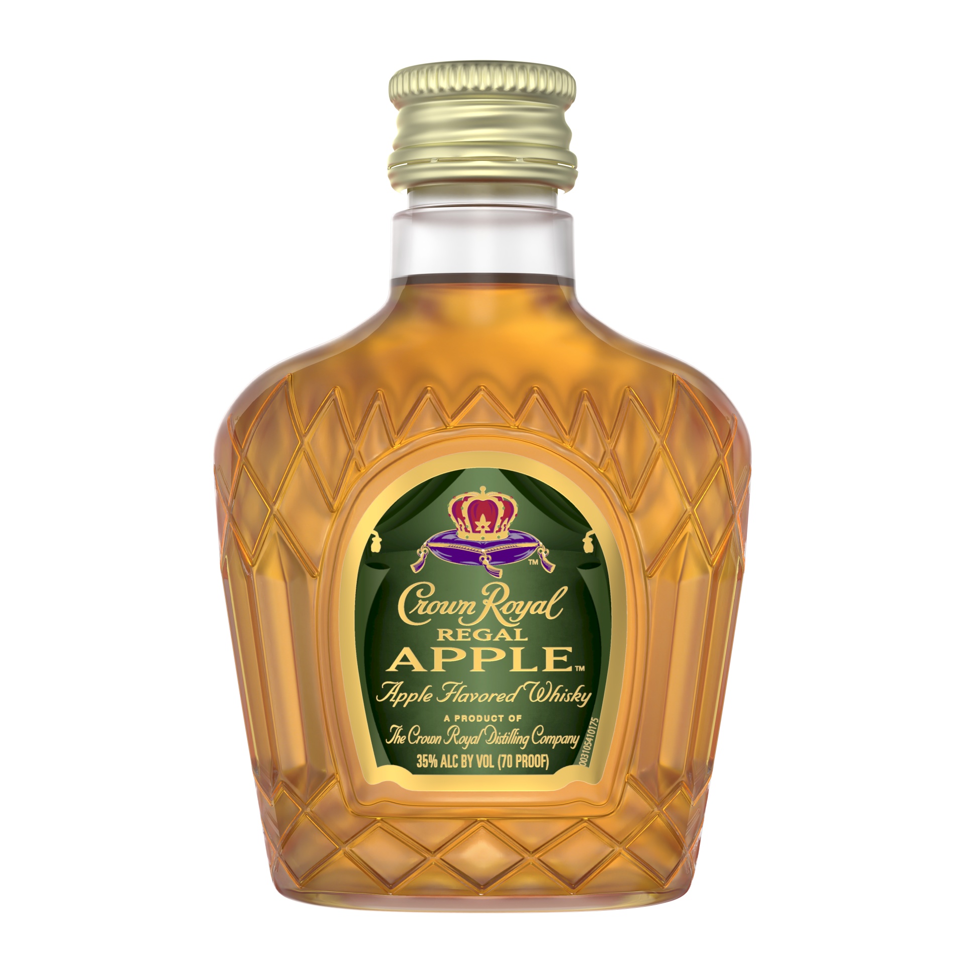 slide 1 of 1, Crown Royal Regal Apple Flavored Whiskey, 50 ml