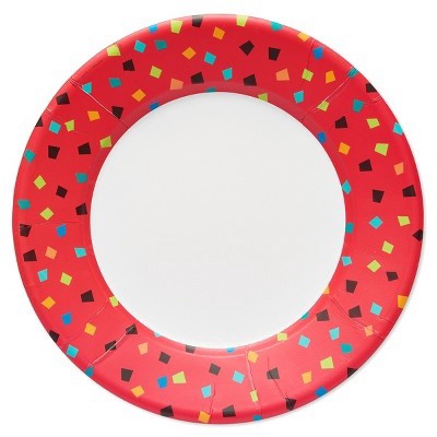 slide 1 of 1, Papyrus It's A Celebration Dinner Plate, 1 ct