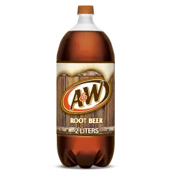 A&W Root Beer Bottle