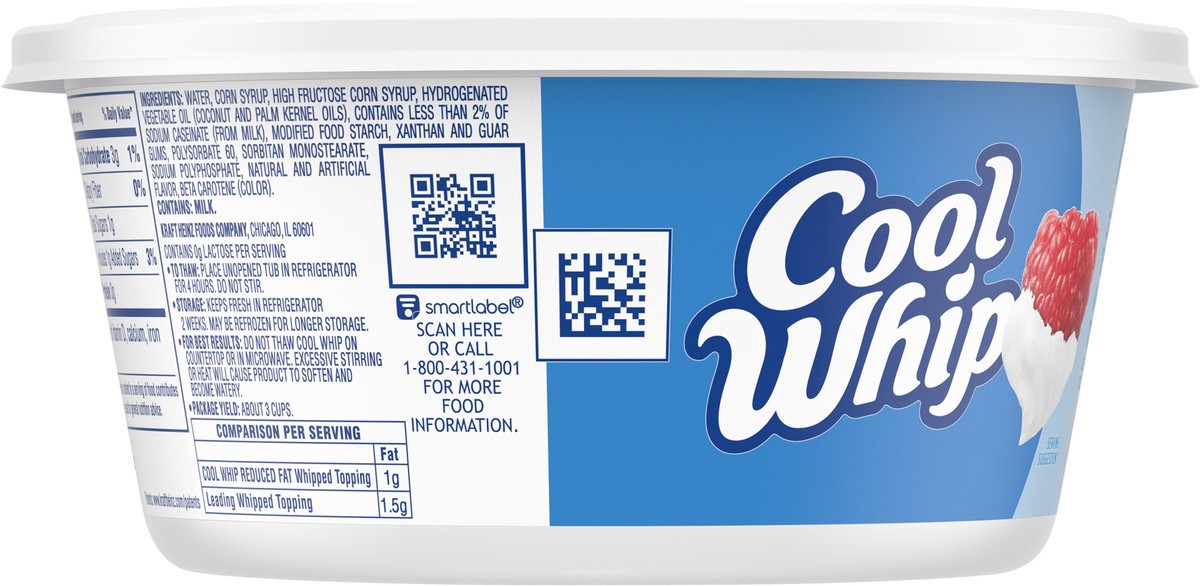 slide 21 of 25, Cool Whip Whipped Topping Reduced Fat 8 oz, 8 oz