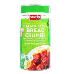 Weis Quality Italian Style Bread Crumbs - 24 oz