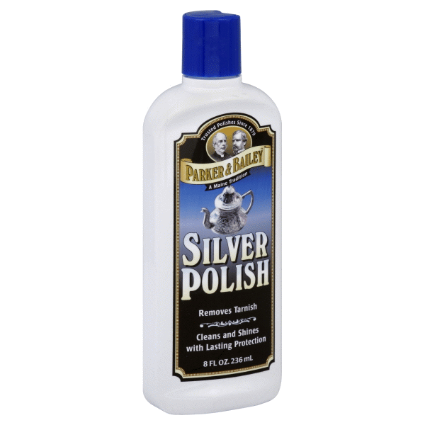 slide 1 of 1, Parker & Bailey Silver Polish, 8 fl oz