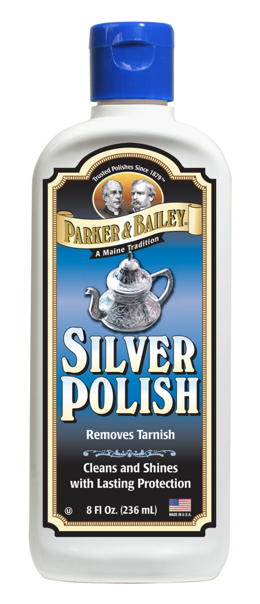 slide 1 of 1, Parker & Bailey Silver Polish, 8 fl oz