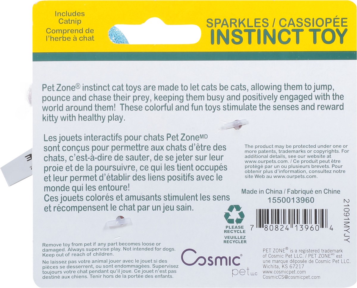 slide 11 of 12, Pet Zone Sparkles Instinct Toy 1 ea, 1 ct