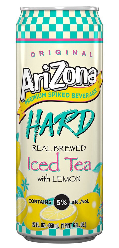 slide 2 of 3, AriZona Hard Iced Tea with Lemon 22 fl oz, 22 oz
