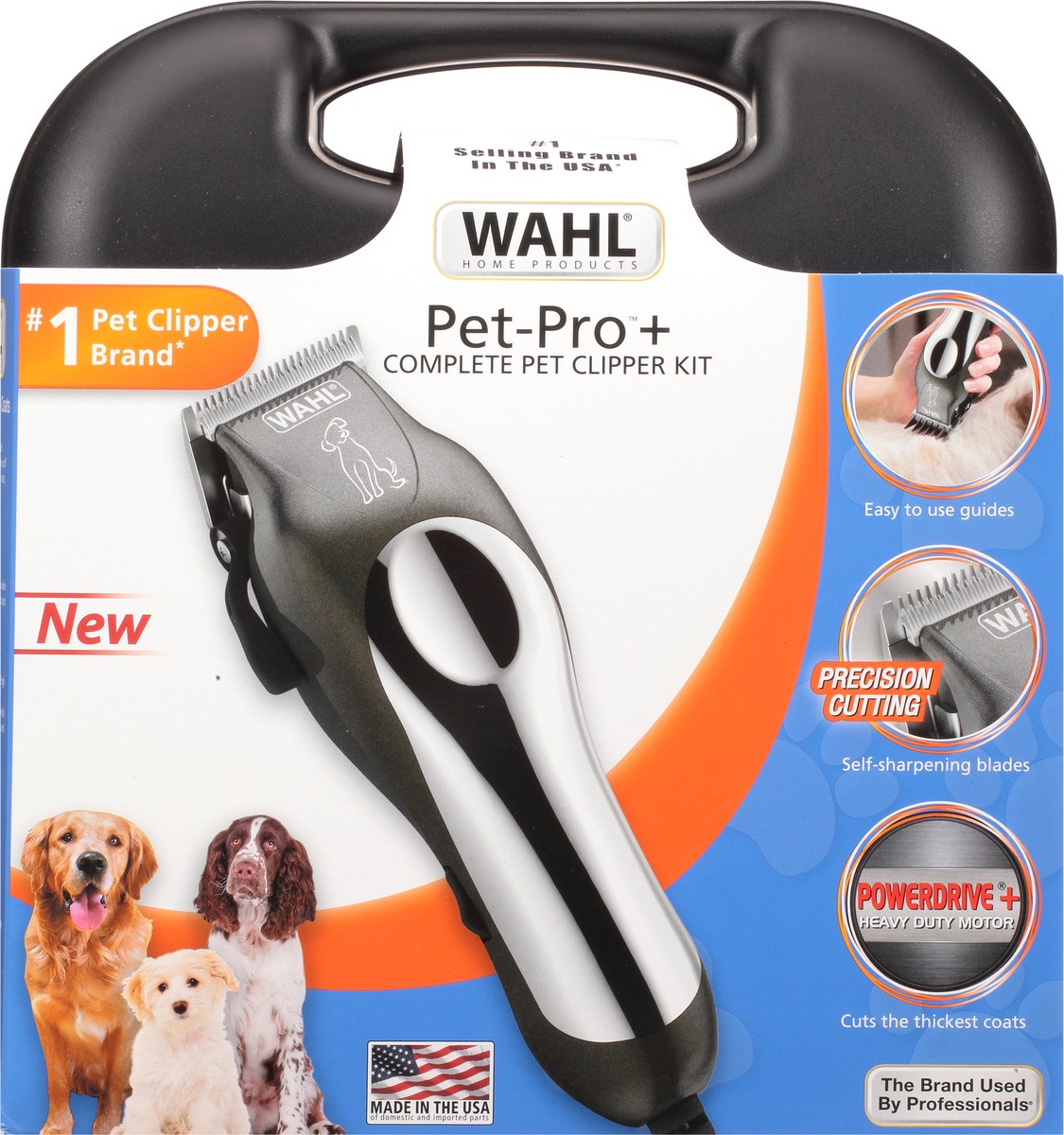 slide 1 of 9, Wahl Pet-Pro+ Complete Pet Clipper Kit 9 pc, 1 ct