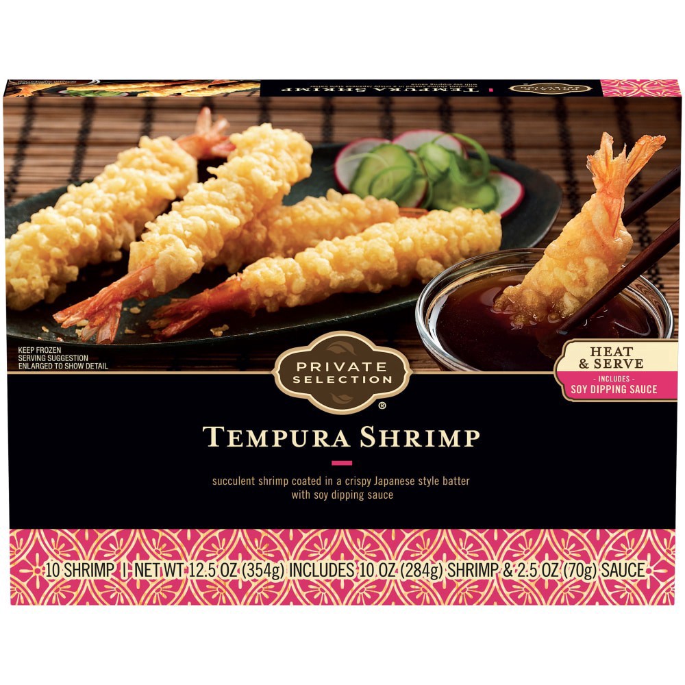 slide 1 of 5, Private Selection Tempura Shrimp, 12.5 oz