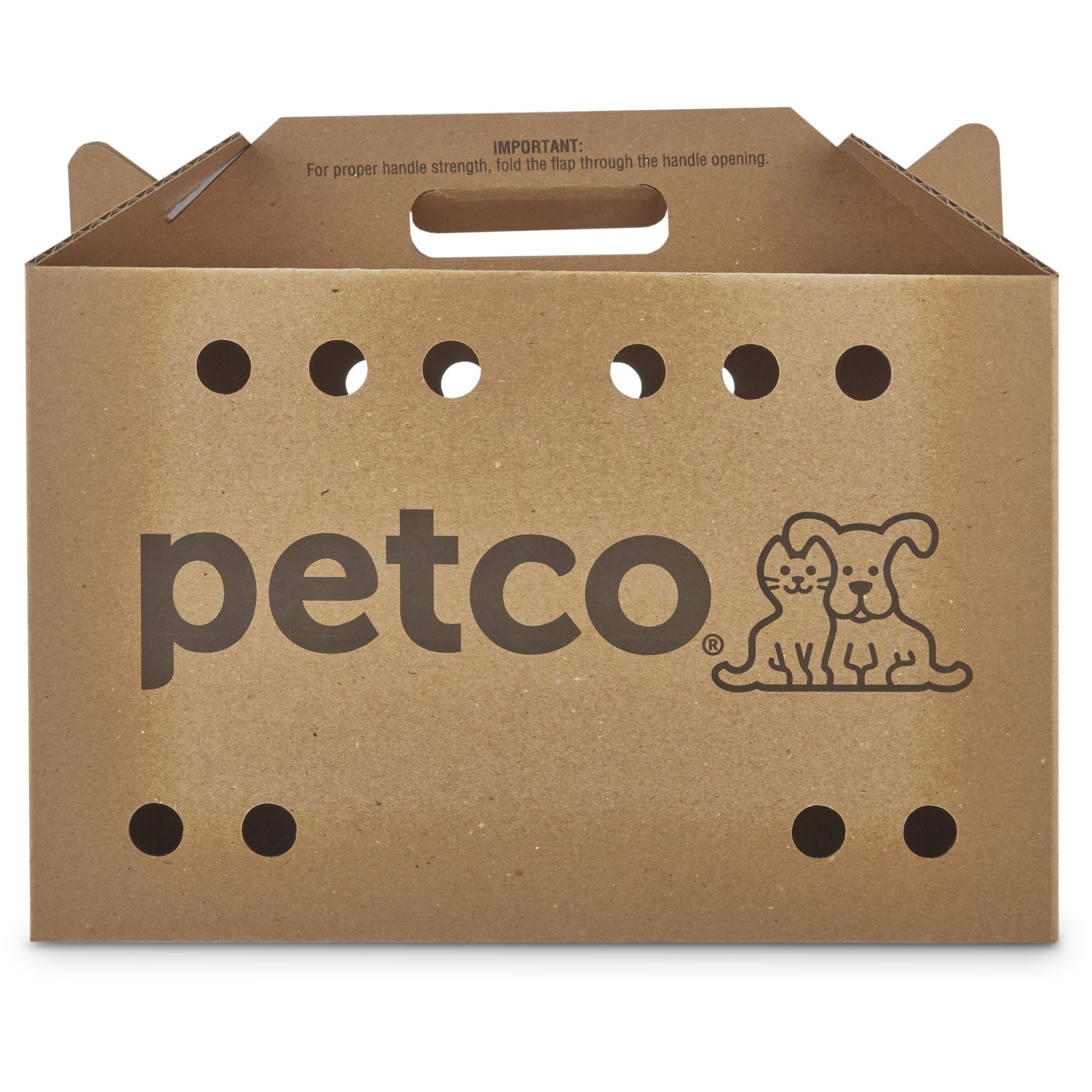 slide 1 of 1, Petco Cardboard Cat Carrier, 1 ct