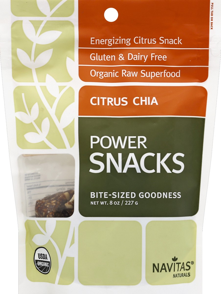 slide 1 of 4, Navitas Power Snacks 8 oz, 8 oz