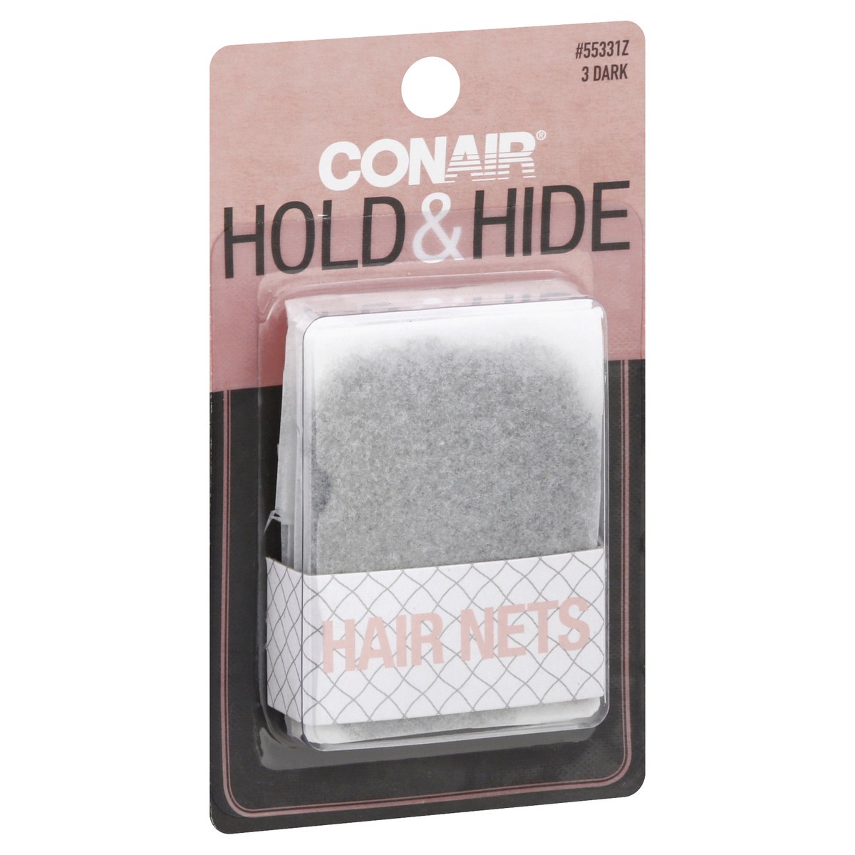 slide 8 of 9, Conair Dark Hold & Hide Hair Nets 3 ea, 3 ct