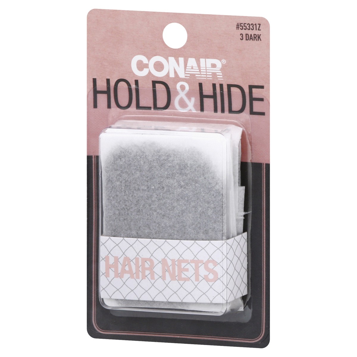 slide 4 of 9, Conair Dark Hold & Hide Hair Nets 3 ea, 3 ct