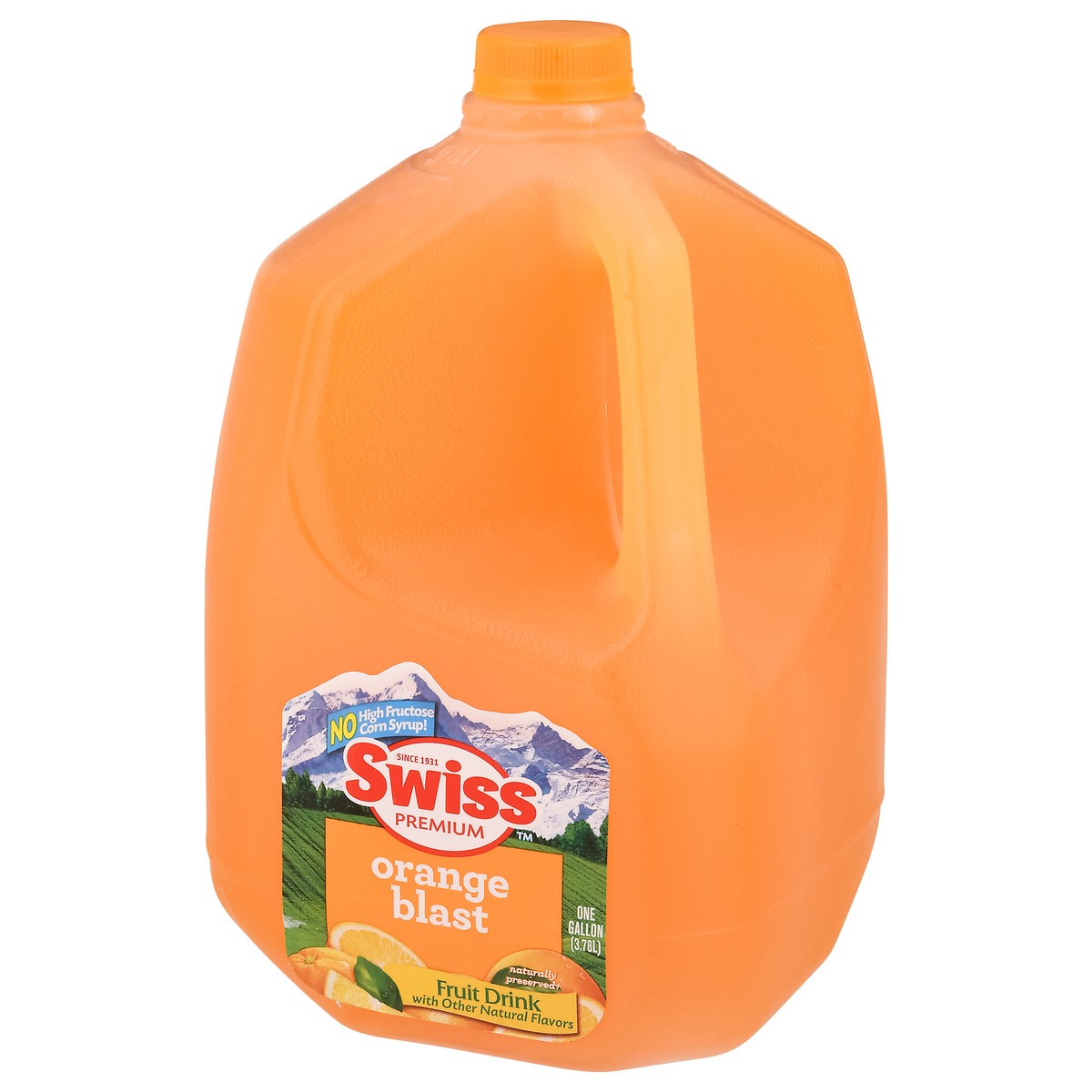 slide 6 of 13, Swiss Premium Orange Blast Fruit Drink - 1 gal, 1 gal