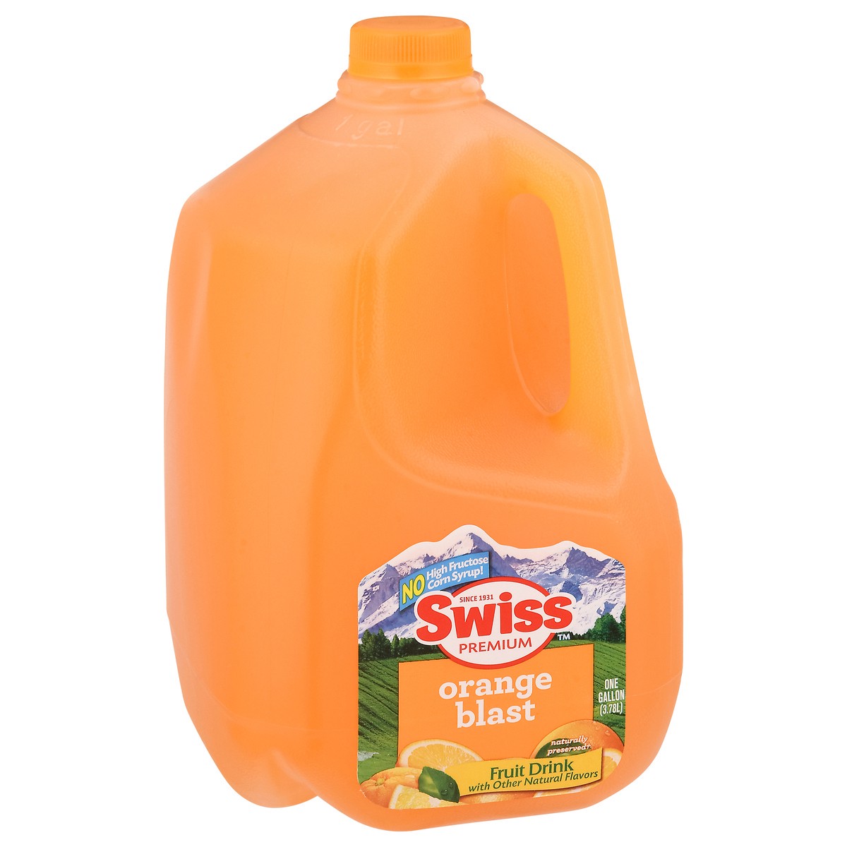 slide 11 of 13, Swiss Premium Orange Blast Fruit Drink - 1 gal, 1 gal