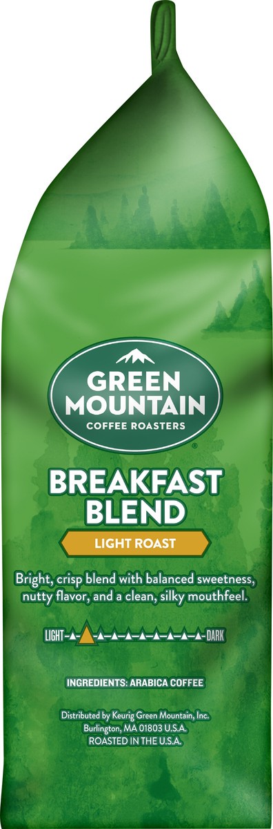 slide 3 of 11, Green Mountain Light Roast Ground Breakfast Blend Coffee - 18 oz, 18 oz