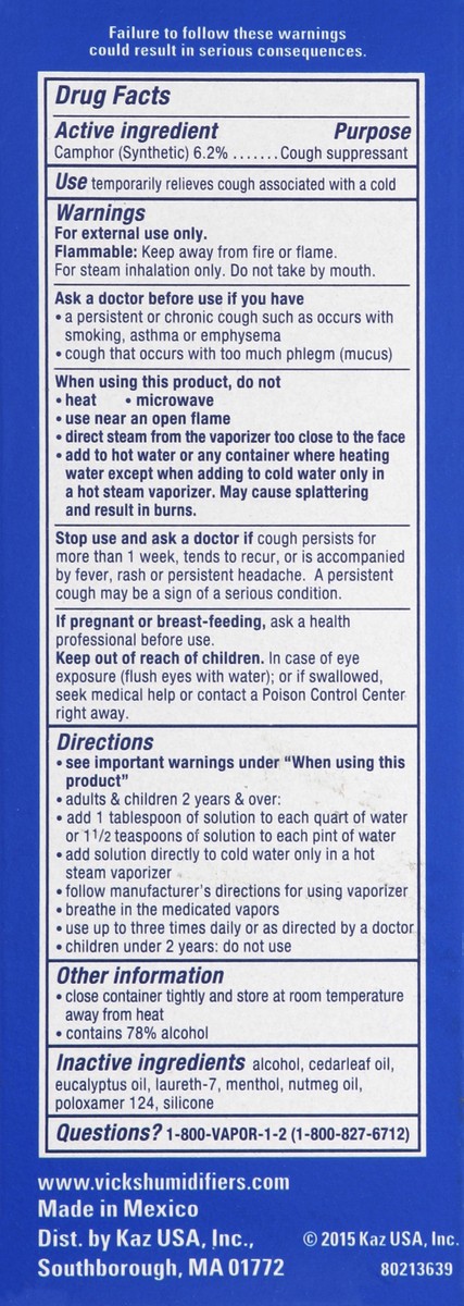 slide 6 of 6, Vicks Cough Suppressant 8 oz, 8 oz