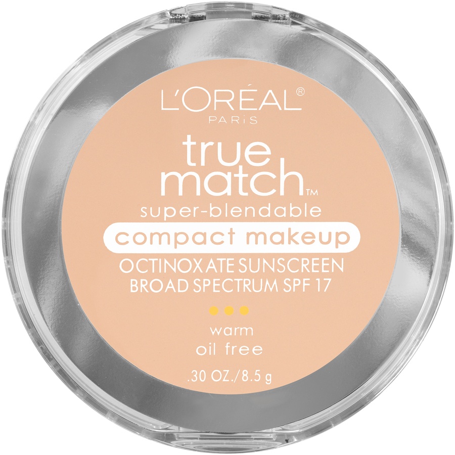 slide 1 of 5, L'Oréal True Match Porcelain Compact Makeup, 0.3 oz