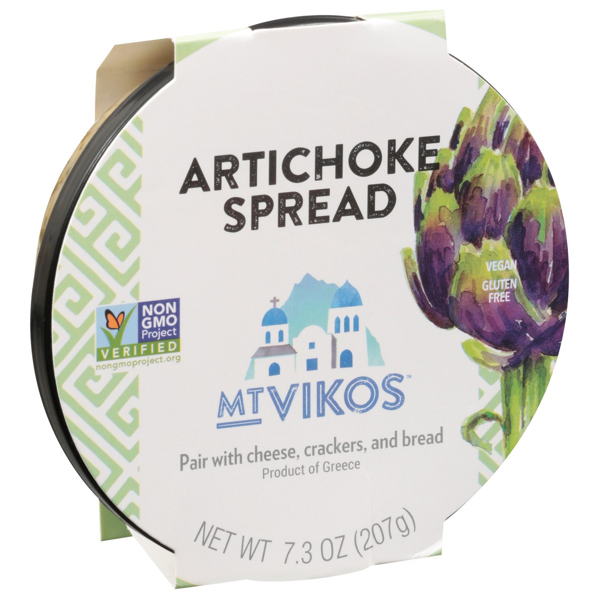 slide 2 of 9, Mt Vikos Artichoke Gourmet Spread 7.3 oz, 7.3 oz