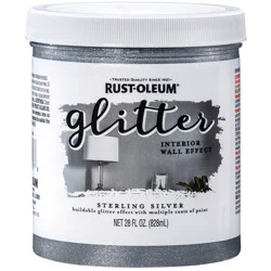 Rust-Oleum Specialty Glitter Sterling Silver - 28 oz