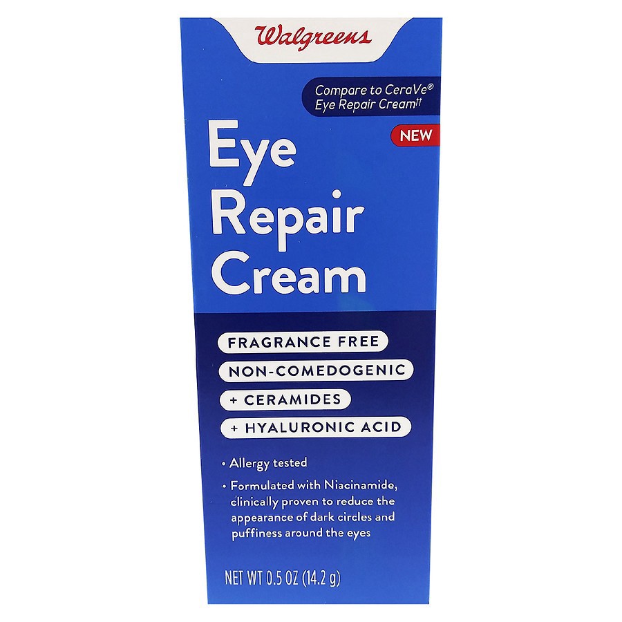 slide 1 of 2, Walgreens Eye Repair Cream, 0.5 oz