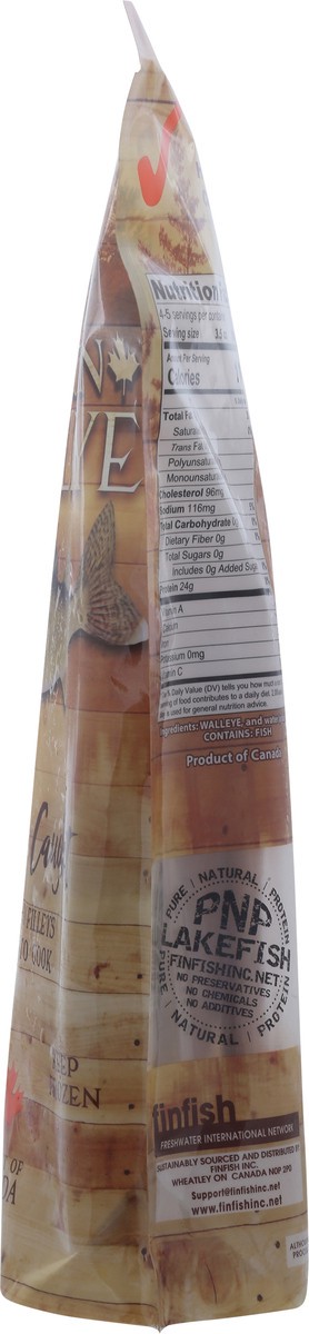 slide 2 of 13, Wild Canadian Walleye Fillets, 24 oz