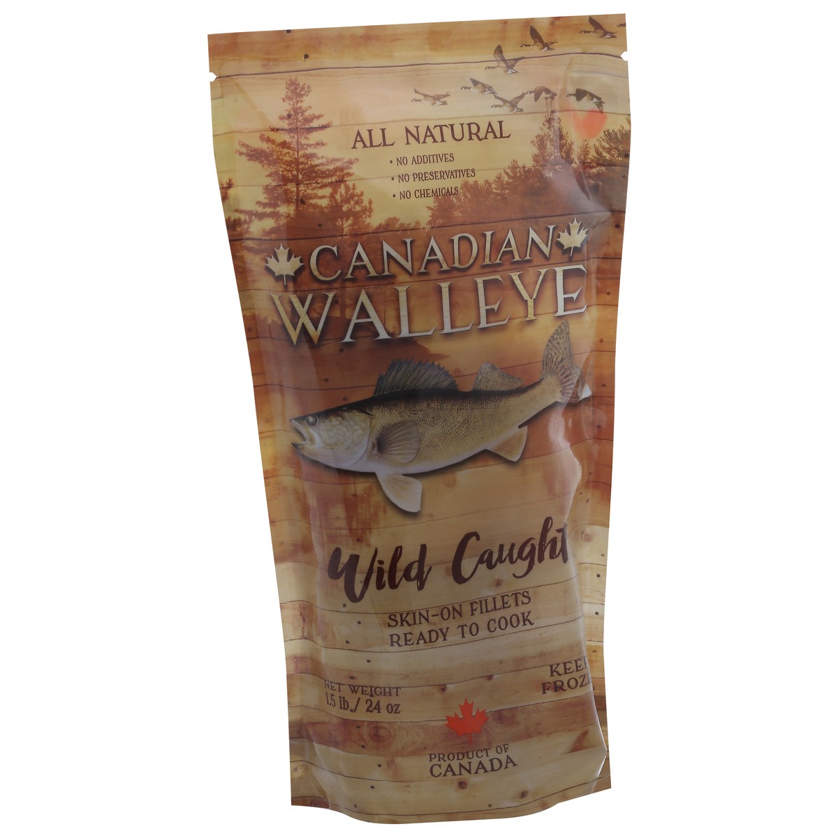 slide 9 of 13, Wild Canadian Walleye Fillets, 24 oz