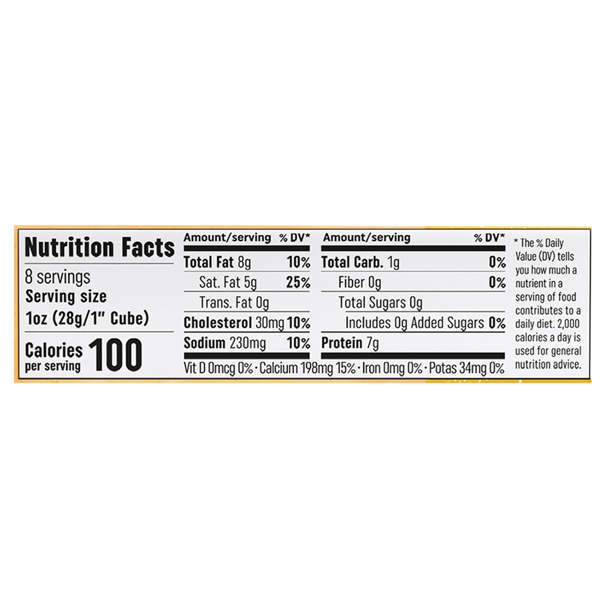 slide 9 of 15, 12/8Oz Gouda Bar, 8 oz