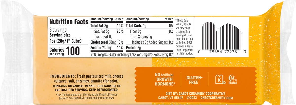 slide 11 of 15, 12/8Oz Gouda Bar, 8 oz