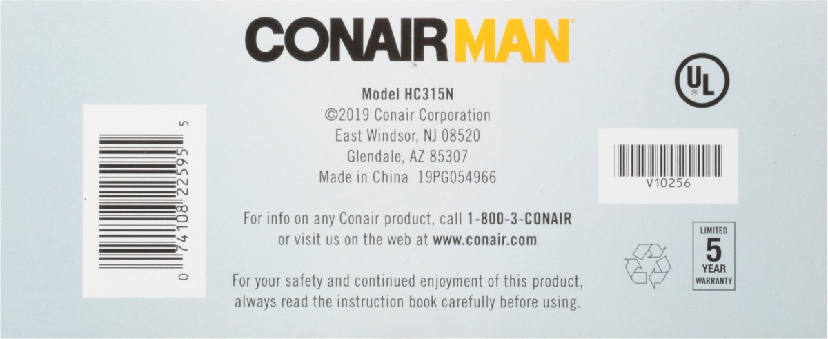 slide 4 of 9, ConairMan Number Cut Combo Home Haircutting Kit 5 Pieces 1 ea, 1 ct