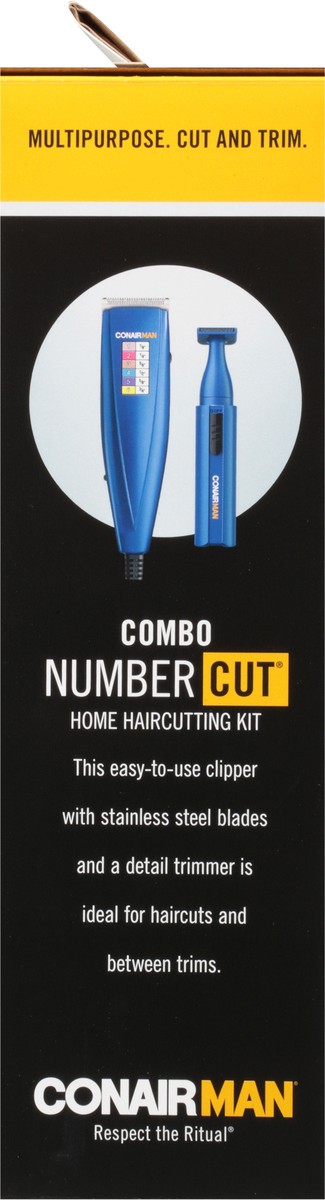 slide 7 of 9, ConairMan Number Cut Combo Home Haircutting Kit 5 Pieces 1 ea, 1 ct