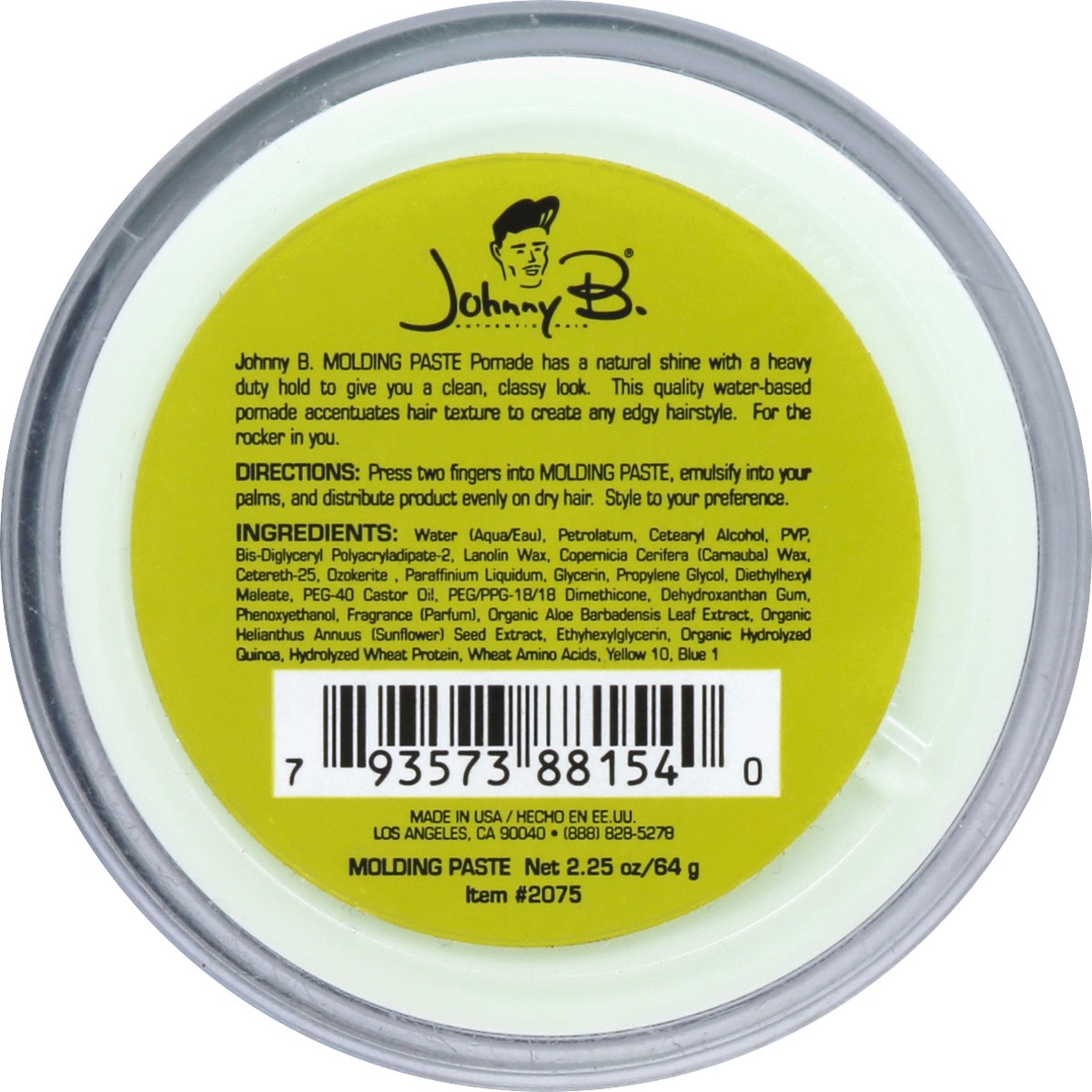 slide 3 of 5, Johnny B Molding Paste 2.25 oz, 2.25 oz