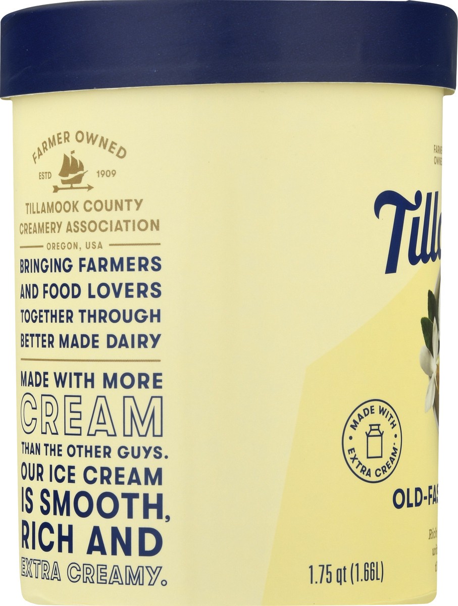 slide 4 of 9, Tillamook Old-Fashioned Vanilla Ice Cream 1.75 qt, 1.75 qt