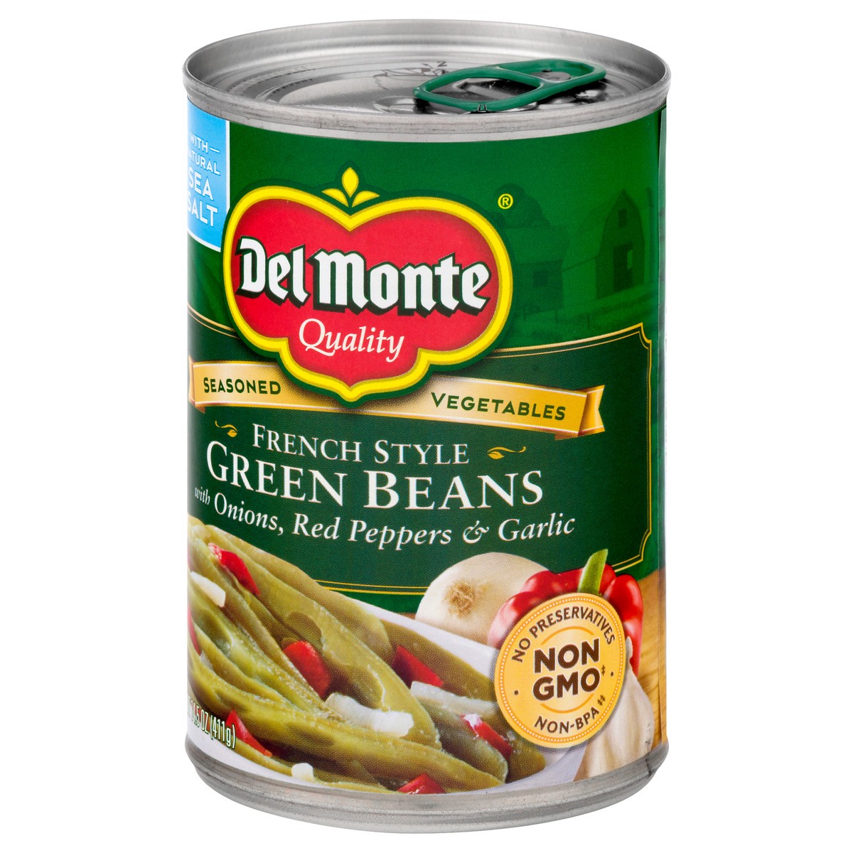 slide 3 of 11, Del Monte French Style Green Beans 14.5 oz, 14.5 oz