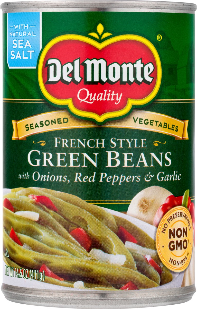 slide 7 of 11, Del Monte French Style Green Beans 14.5 oz, 14.5 oz