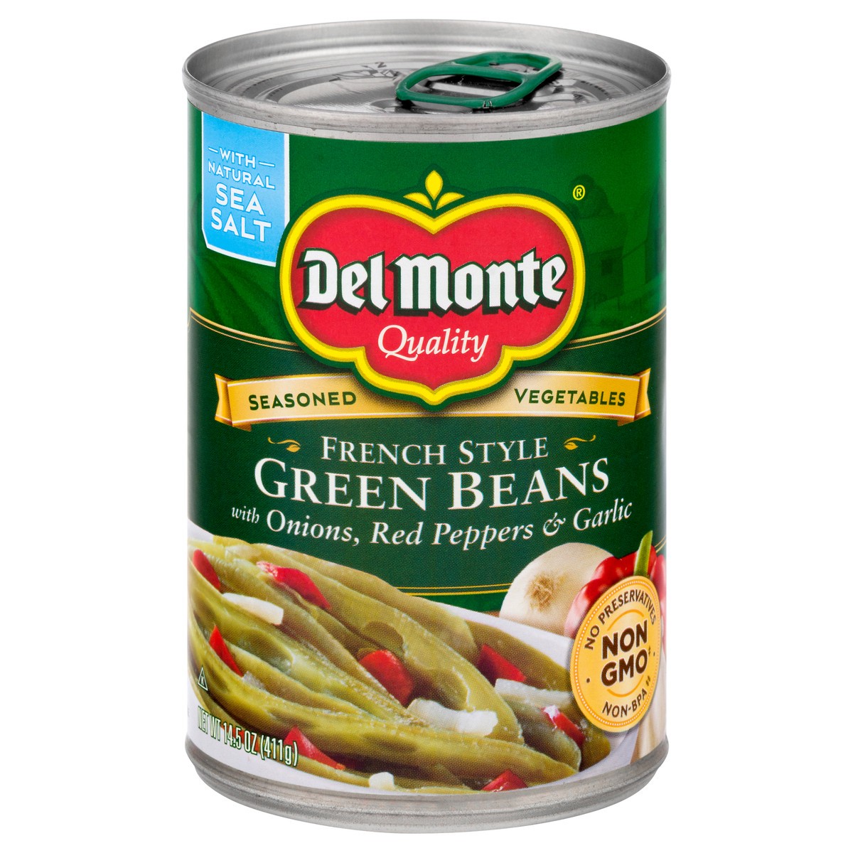 slide 1 of 11, Del Monte French Style Green Beans 14.5 oz, 14.5 oz