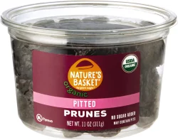 Nature's Basket Organic Pitted Prunes