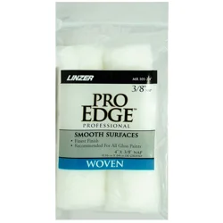 Linzer 4 inch White Woven Mini Rollers