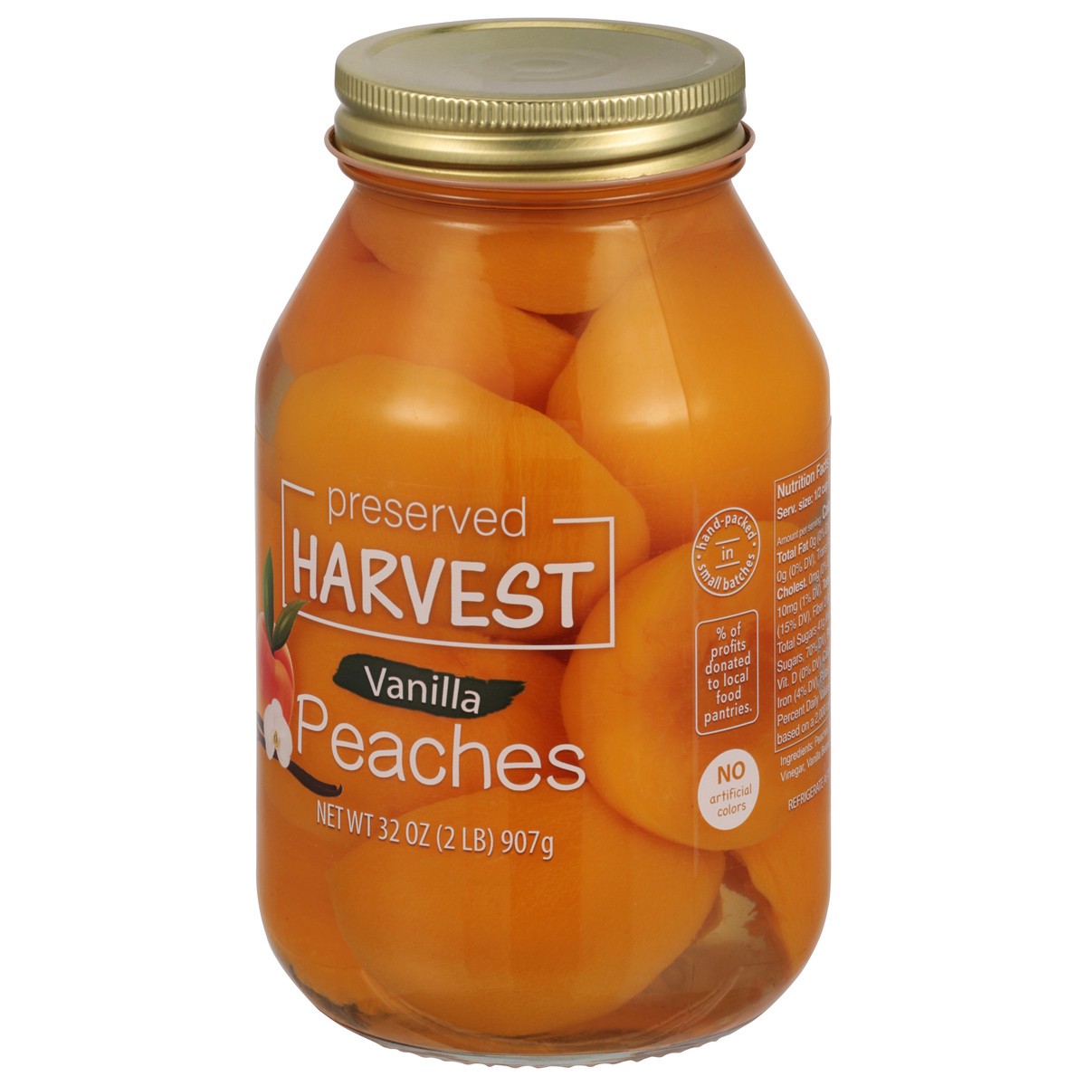 slide 6 of 9, Preserved Harvest Peaches Vanilla, 32 oz