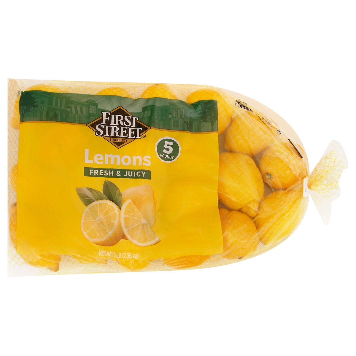 slide 3 of 4, First Street Lemons, 5 lb
