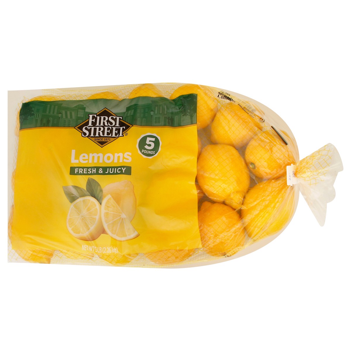 slide 2 of 4, First Street Lemons, 5 lb