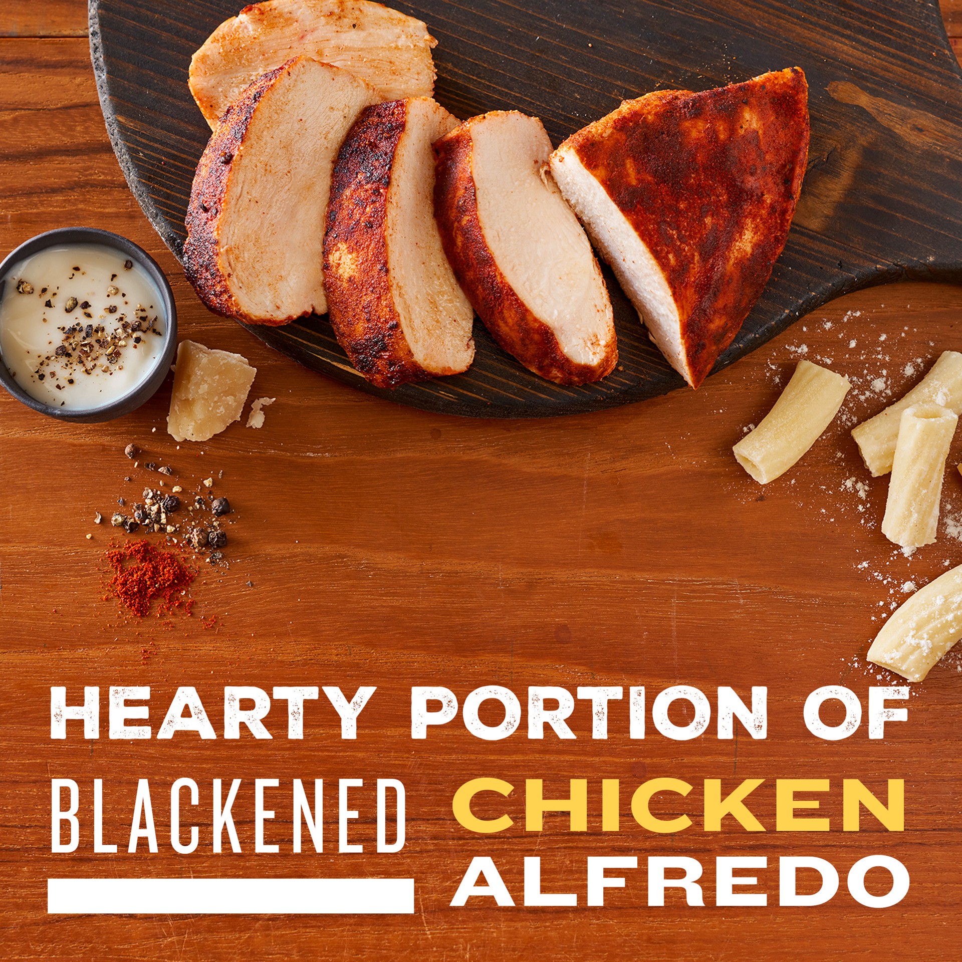 slide 7 of 7, Stouffer's Bowl-Fulls Blackened Chicken Alfredo Bowl, 14 oz