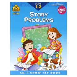 School Zone Workbook, Story Problems, Grades 1-2