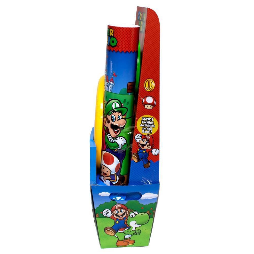 slide 6 of 8, Mario Super Mario Prefilled Easter Basket, 1.6 lb